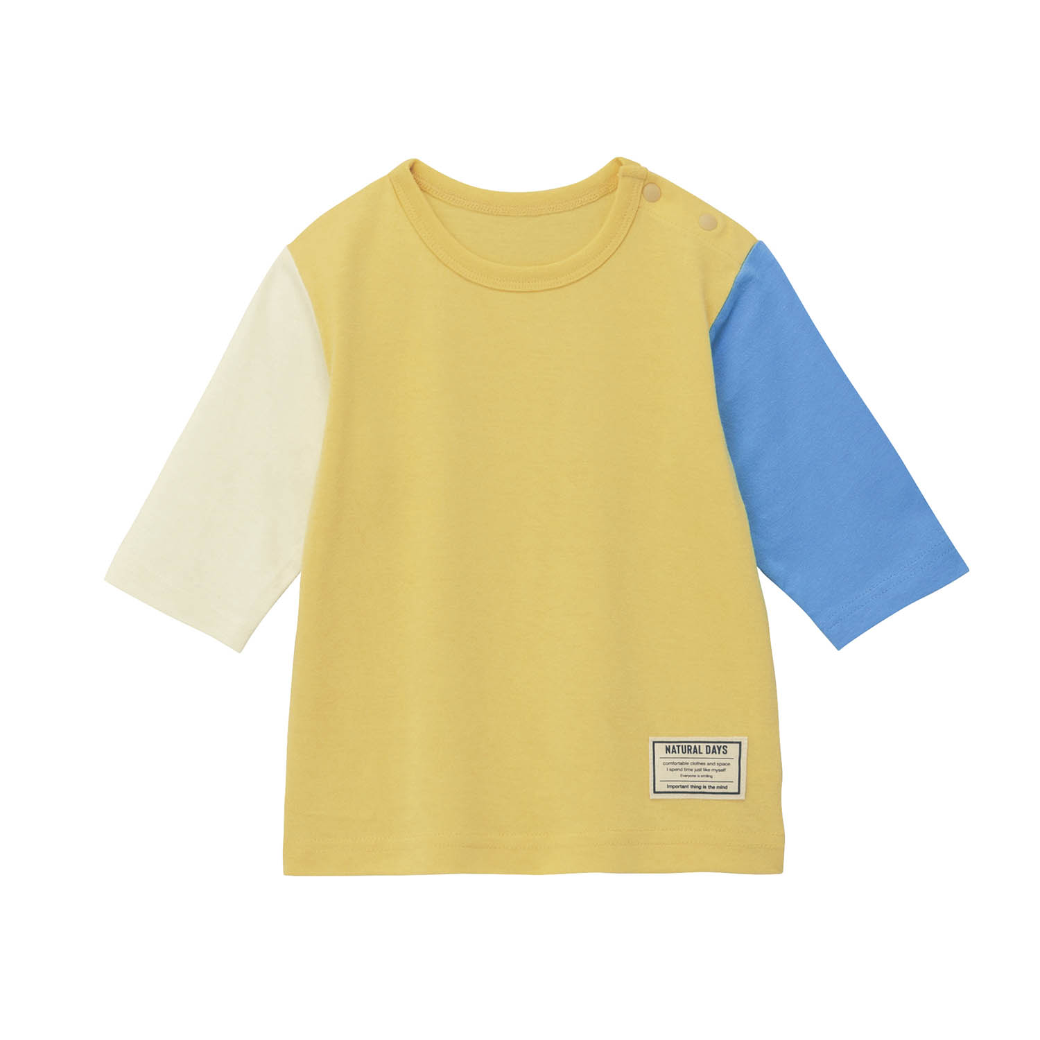 Tシャツ トップス 七分袖 ロンティー ロンT ロングTシャツ 子供 キッズ