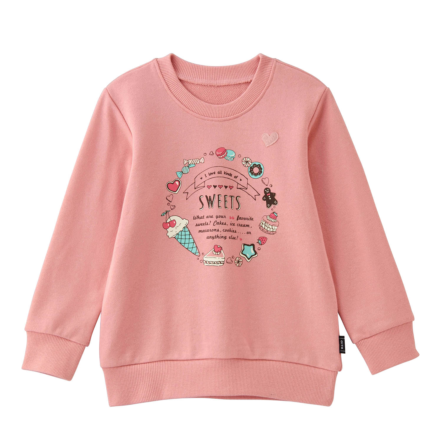 ベルメゾン トレーナー 長袖 子供 キッズ 子供服 女の子