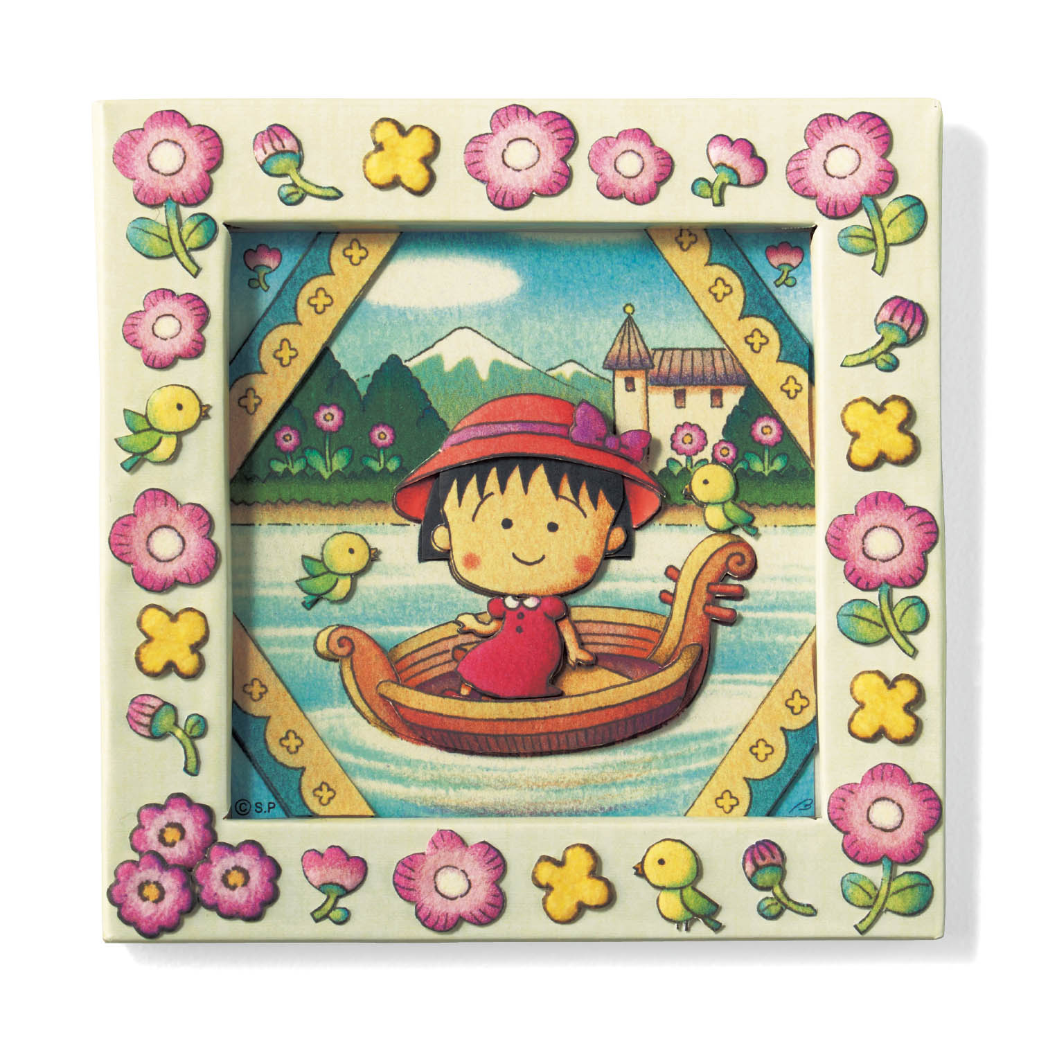 ベルメゾン 「ちびまる子ちゃん」デコクラフト手作りキット