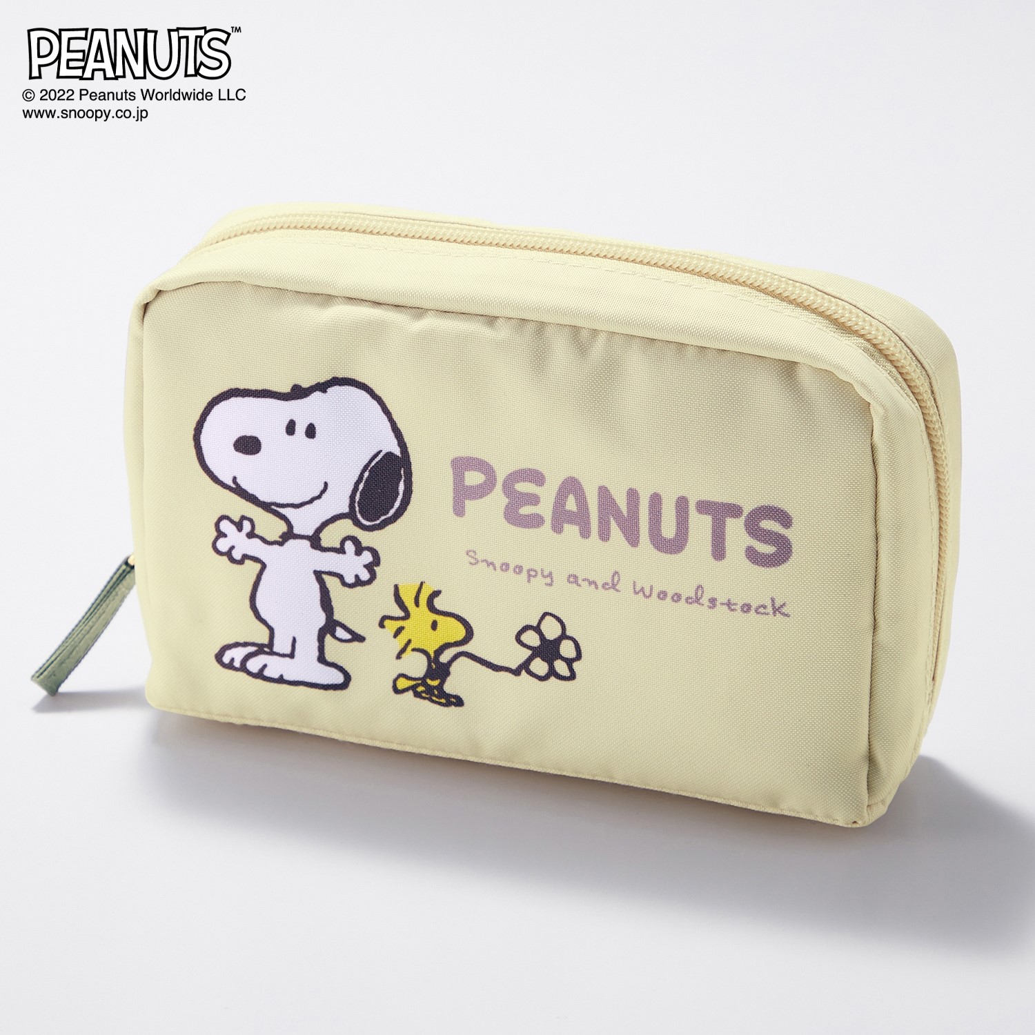 PEANUTS 印鑑と通帳が収納できるポーチ「スヌーピー」