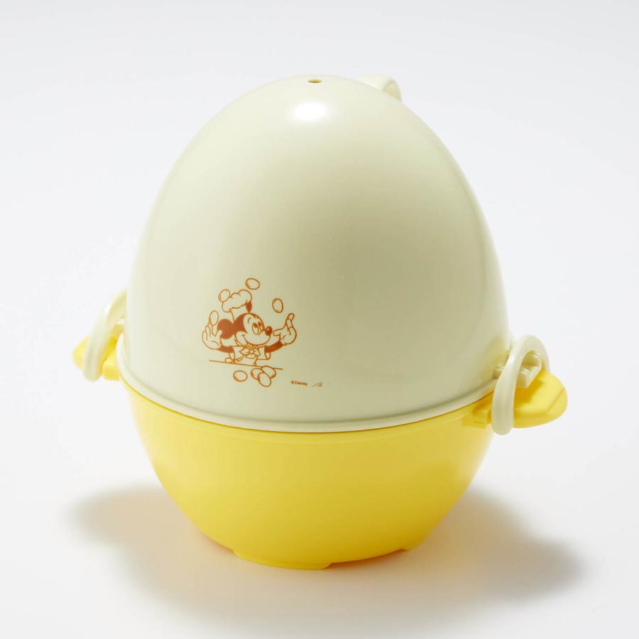 レンジでゆで卵 調理器具 キッチンツール 台所用品 Disney キャラクター かわいい ミッキーマウス 便利アイテム 簡単調理 おしゃれ｜bellemaison｜02