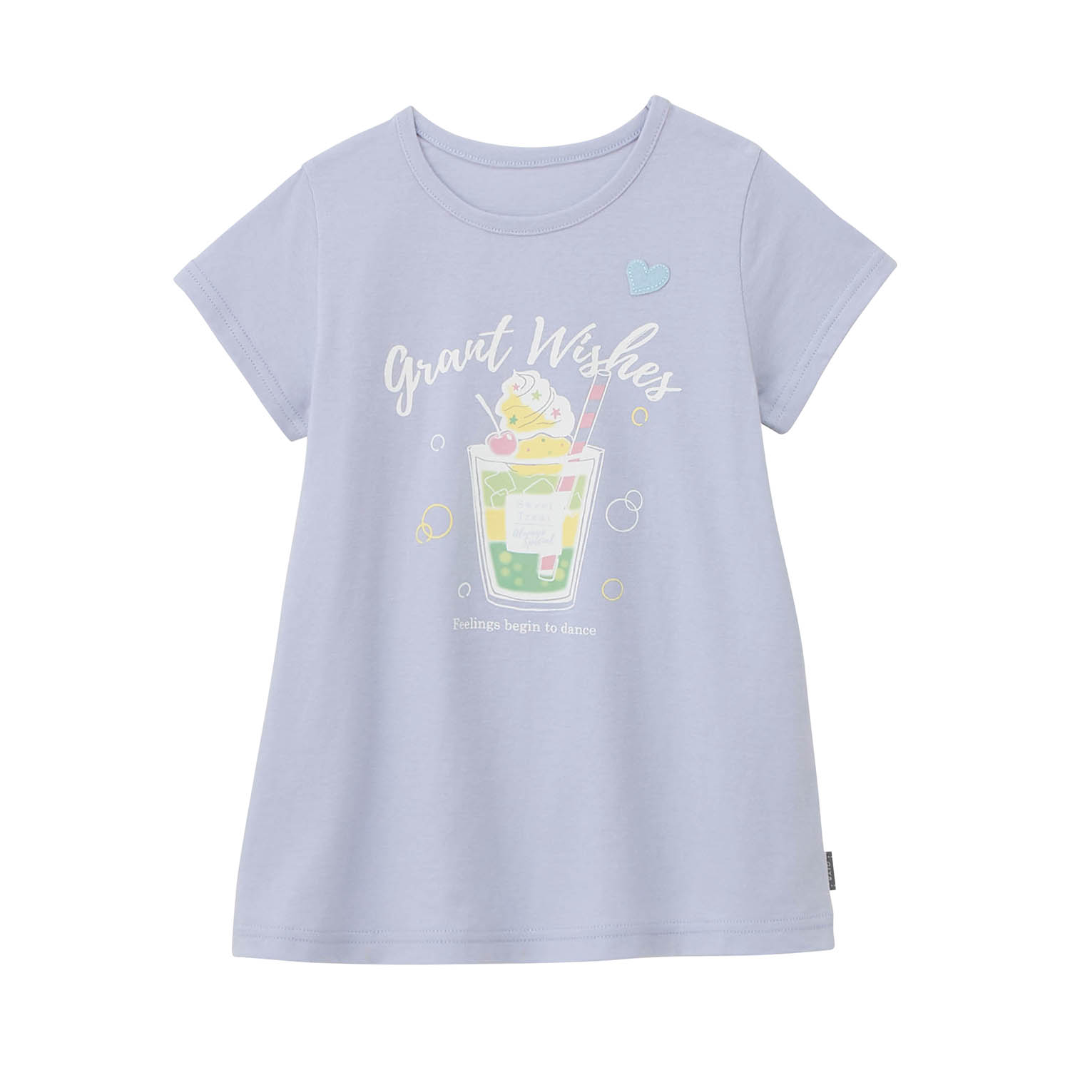 Tシャツ 半袖 トップス 子供 キッズ 子供服 女の子 ガールズ 薄い 涼しい チュニック リラックス 通学 シンプル 名札ココ ジータ GITA 140 150 おしゃれ｜bellemaison｜04