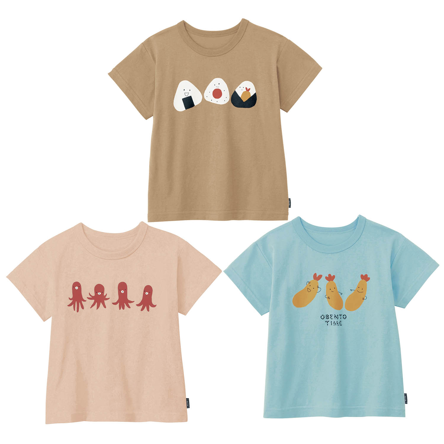 Tシャツ 半袖 トップス 子供 キッズ 子供服 男の子 ボーイズ 女の子 ガールズ 薄い 涼しい 夏 シンプル プリント ワンポイント 3枚セット セット おしゃれ｜bellemaison｜03