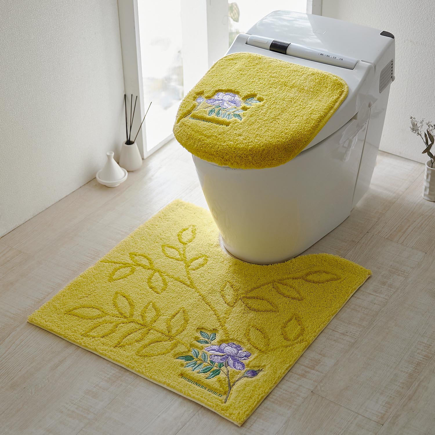 トイレマット セット フタカバー トイレタリー トイレ用マット カバー
