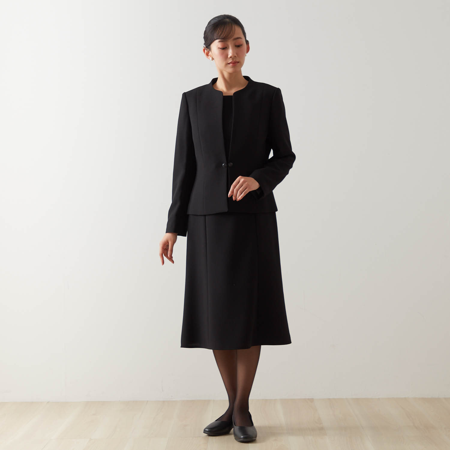 東京ソワール ジャケット 9AR TOKYO SOIR トウキョウソワール ジャケット＆ワンピ2点セット