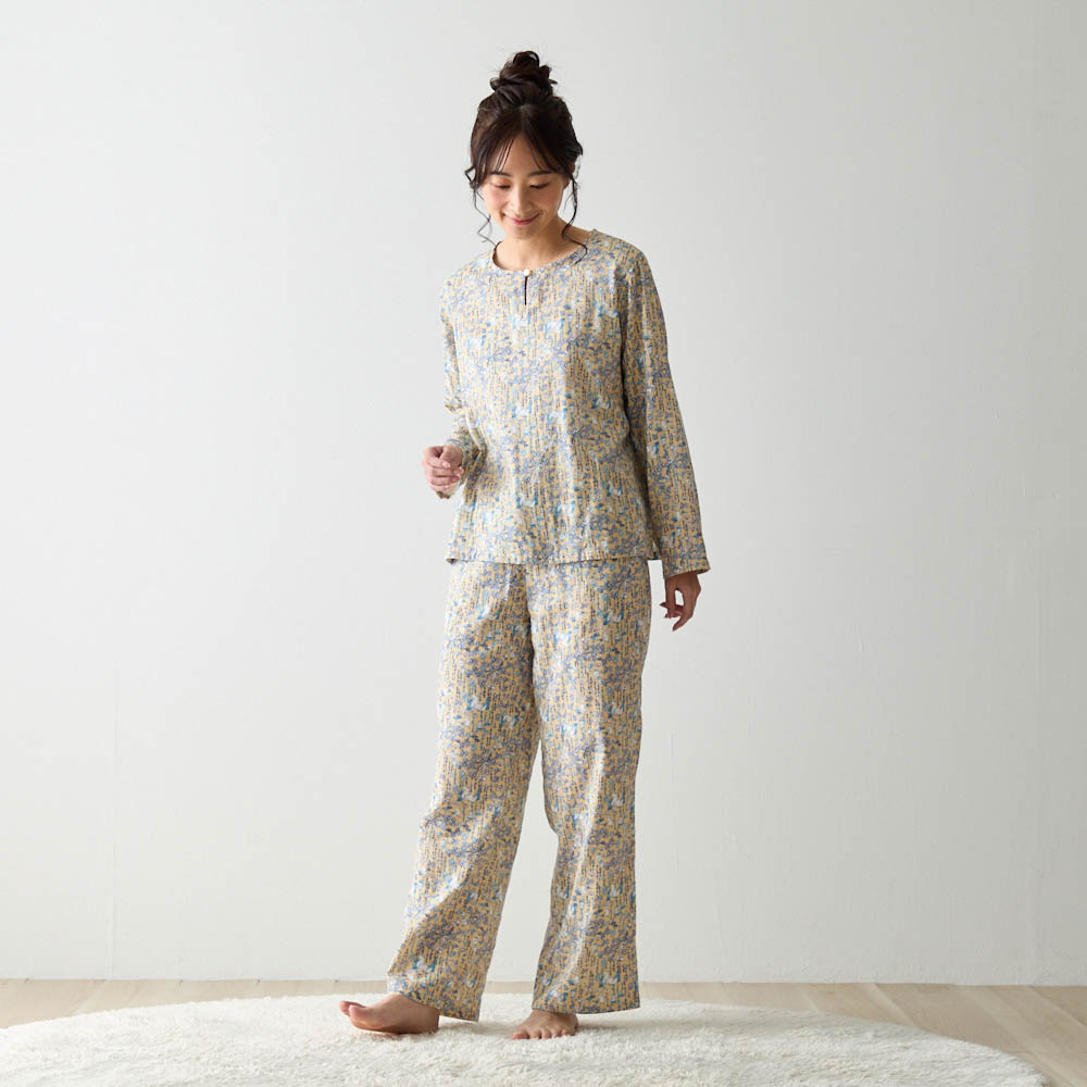 MOOMIN パジャマ レディース 長袖 ルームウェア 部屋着 寝巻