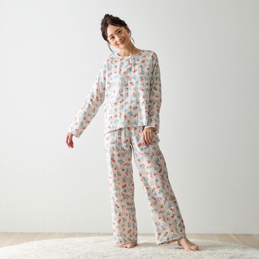 MOOMIN パジャマ レディース 長袖 ルームウェア 部屋着 寝巻
