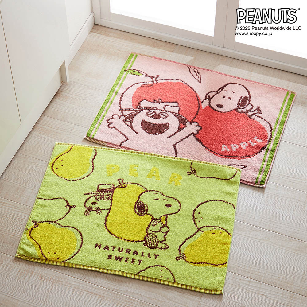 SNOOPY - SNOOPY バスマット マルチマット スヌーピー 洗面マット 38×58cm （ SNOOPY