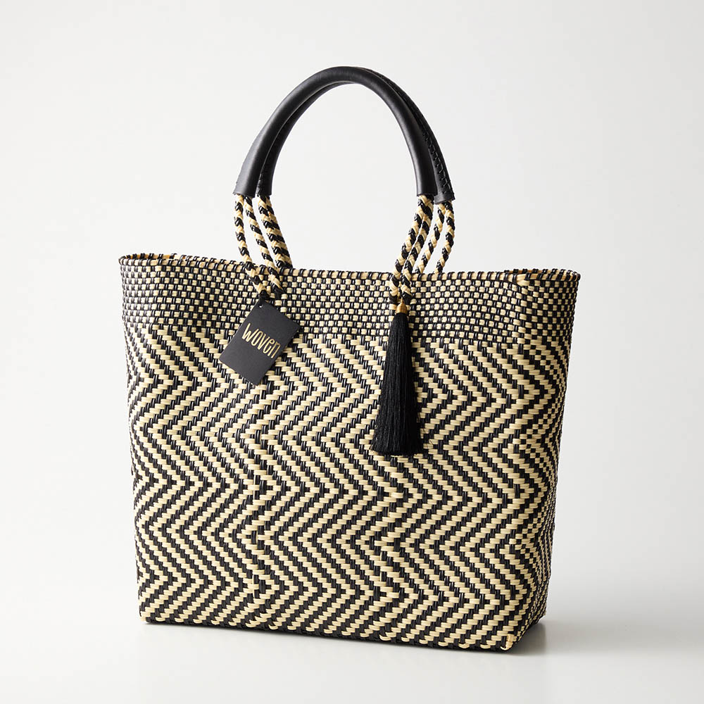 ハンドバッグ　メルカドバッグ　未使用品 WOVEN メルカドバッグ レディース バッグ レディースバッグ