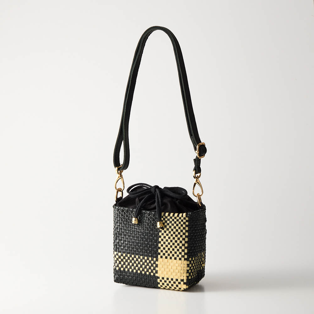 WOVEN ショルダーバッグ ミニメルカドバッグ レディース バッグ