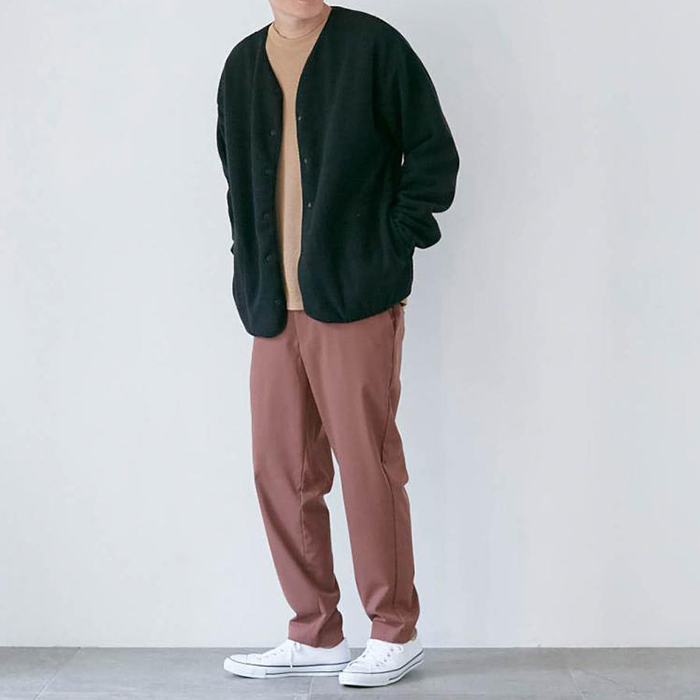 スタイルノート とろみ光沢素材のVネックブラウス S M L LL 3L