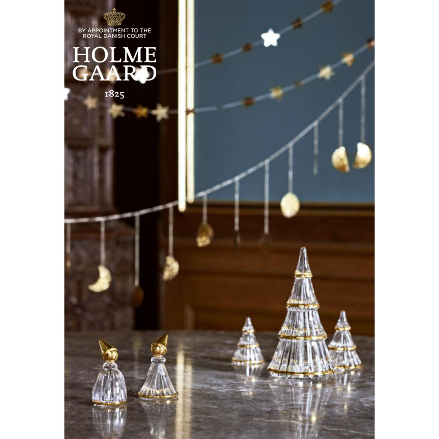 クリスマス ツリー ガラス ホルムガード Christmas クリスマスツリー  Lサイズ 高さ14cm 4800402  X'ms HOLMEGAARD ギフト 北欧 おしゃれ