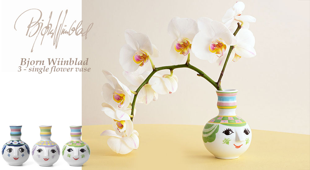一輪挿し 花瓶 フラワーベース ビヨンヴィンブラッド Bjorn Wiinblad