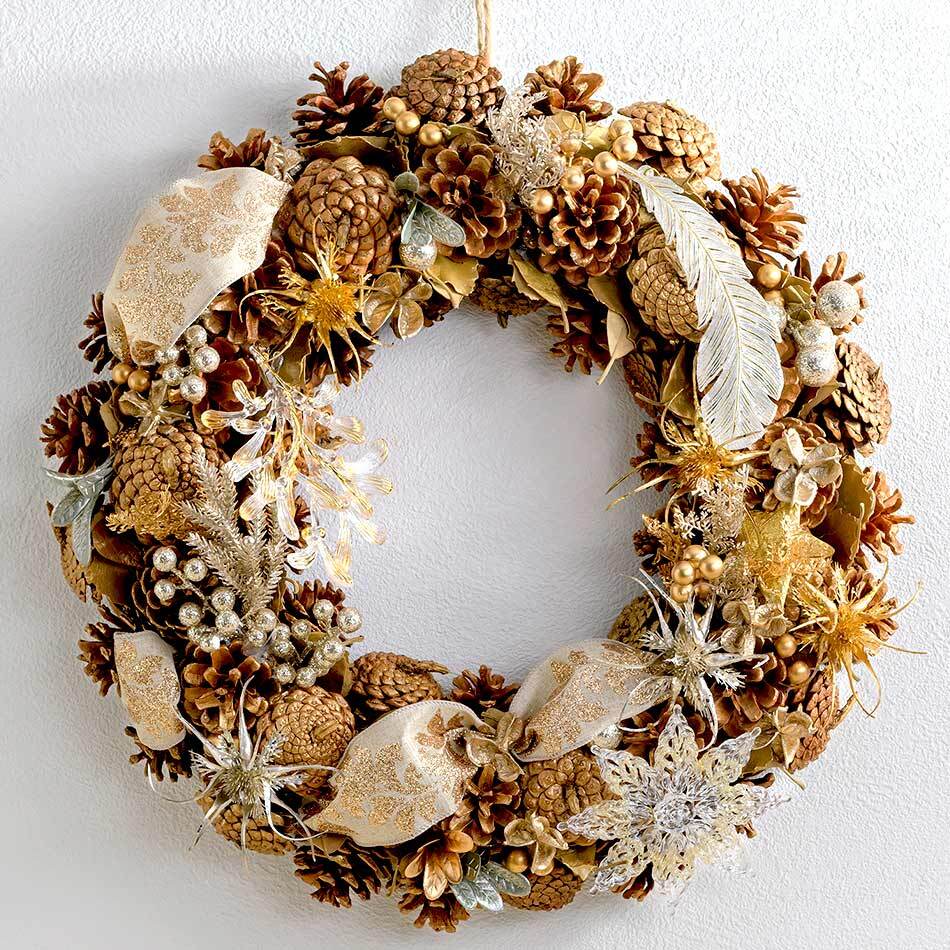 プリザーブドフラワーベルフルール - クリスマスリース&テーブルツリー