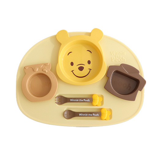 Disney ベビー食器 ミッキー・ミニー アイコンランチプレート Disney ベビー食器 ミッキー・ミニー アイコンランチプレート
