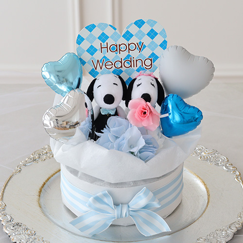 SNOOPY（スヌーピー） 電報 結婚式 ギフト バルーンギフト スヌーピー