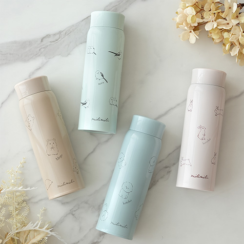 Q-LiA（クーリア） 名入れmilimiliステンレスボトル 480ml 保冷 保温