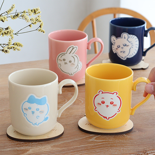 Belle Vie（ベルビー） ちいかわ コースター付マグカップ カップ 誕生