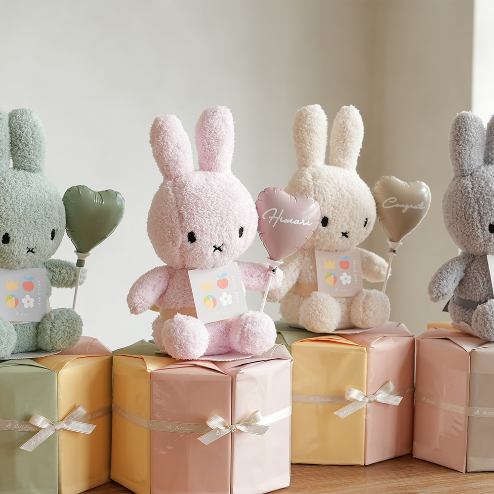 miffy terry ミッフィーテリーおむつケーキ 男の子 女の子 出産祝い インスタ おしゃれ ぬいぐるみ 送料無料　あすつく | Miffy | 06