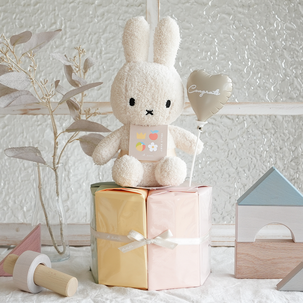 miffy terry ミッフィーテリーおむつケーキ 男の子 女の子 出産祝い インスタ おしゃれ ぬいぐるみ 送料無料　あすつく | Miffy | 04