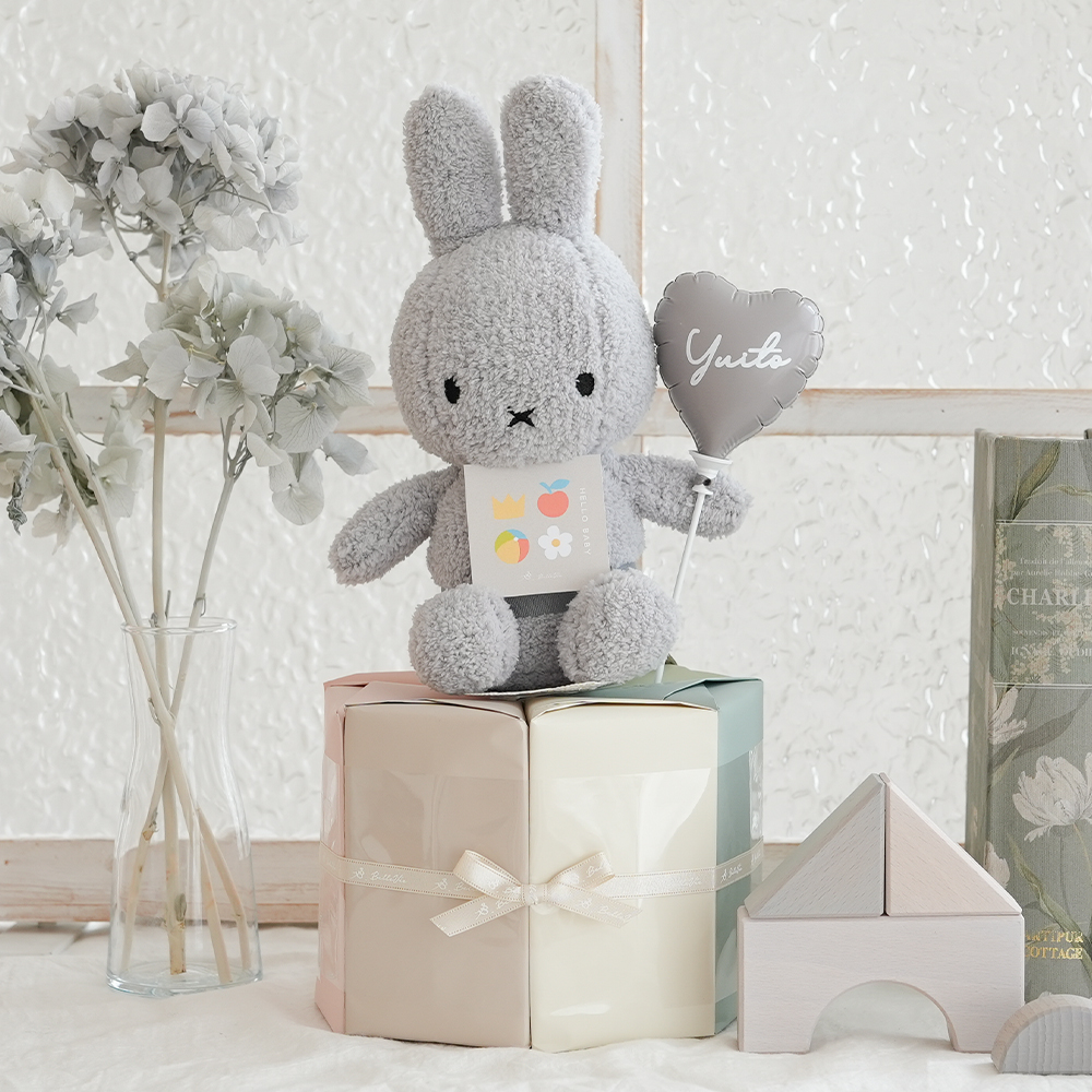 miffy terry ミッフィーテリーおむつケーキ 男の子 女の子 出産祝い インスタ おしゃれ ぬいぐるみ 送料無料　あすつく | Miffy | 03