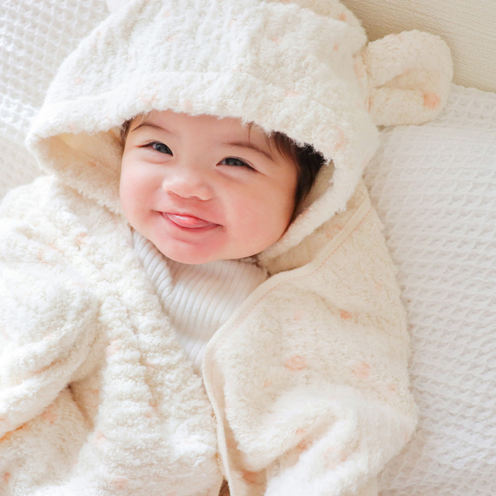 kontex（コンテックス） 出産祝い Mule(ミュール)フード付きバスタオル