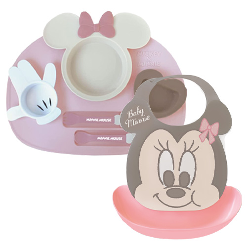 Disney（ディズニー） 出産祝い ベビー食器 ミッキー・ミニー アイコン