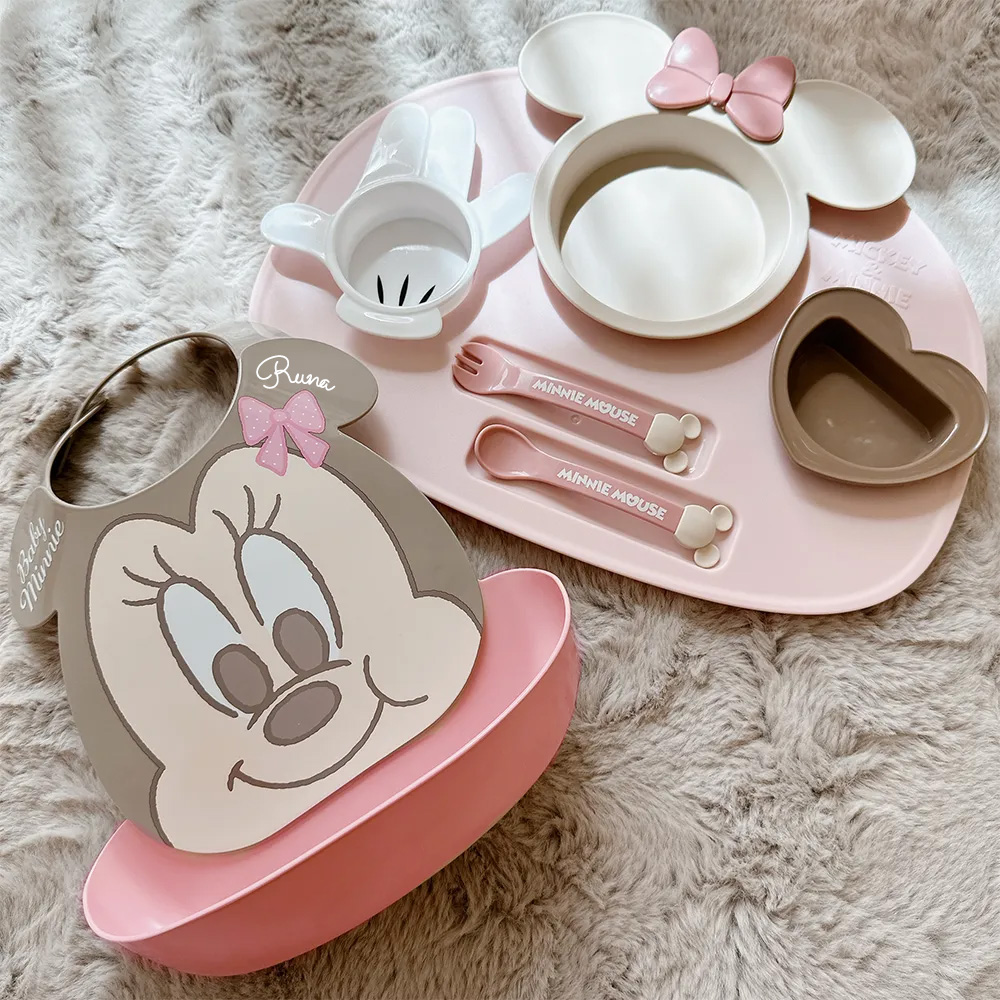 Disney（ディズニー） 出産祝い ベビー食器 ミッキー・ミニー アイコン
