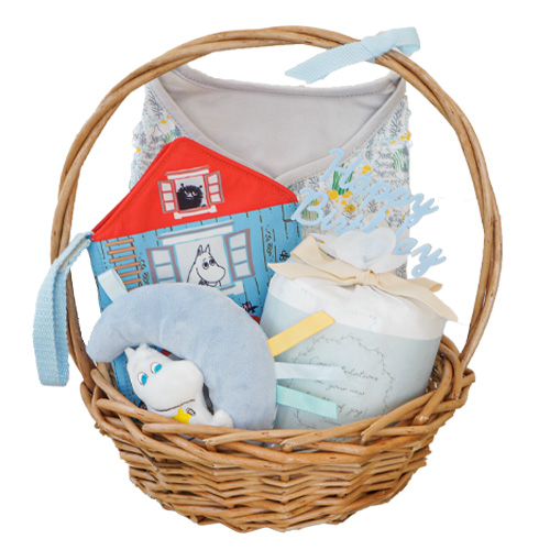 MOOMIN 【出産祝い ギフトセット】ムーミンおねんねバスケット