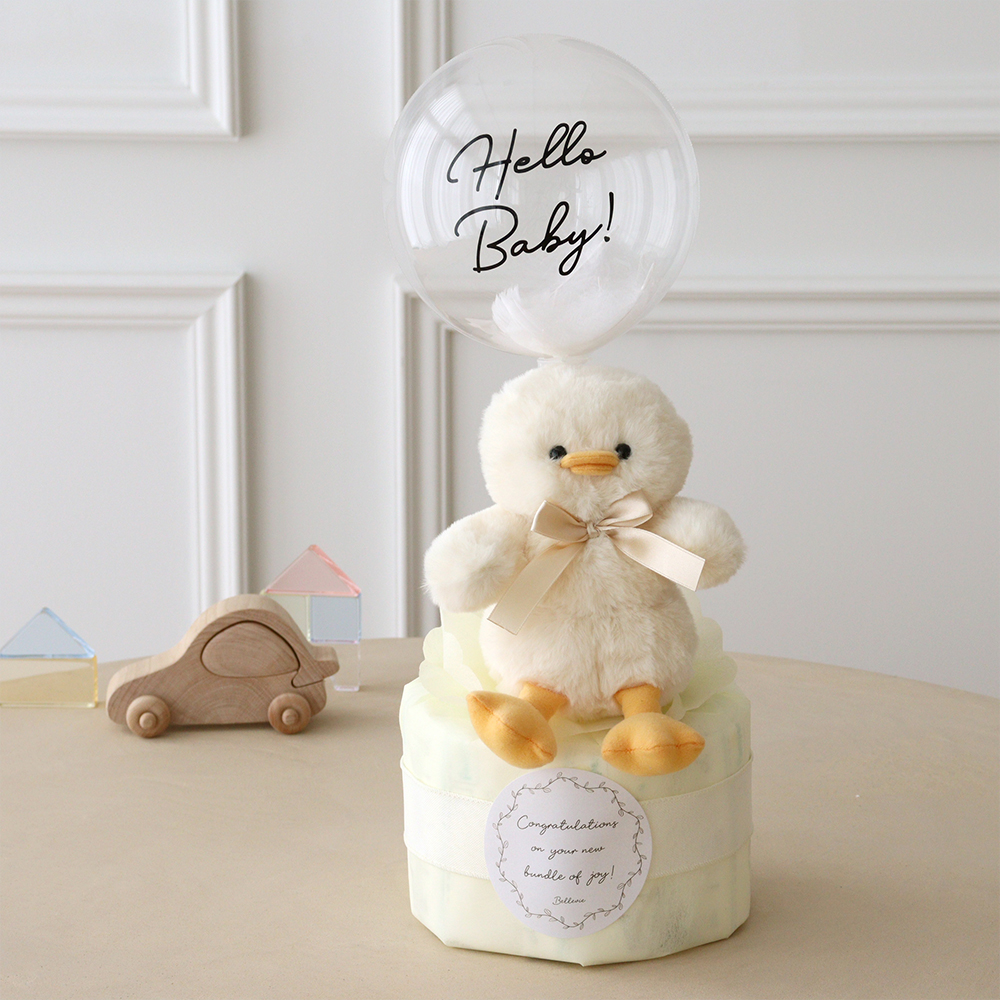 Belle Vie（ベルビー） 出産祝い tinoふわぬいバルーンおむつケーキ