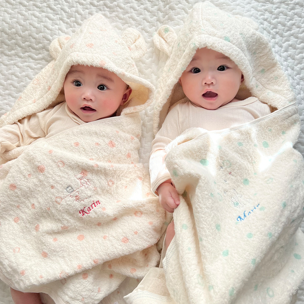 Miffy（ミッフィー） Mule（ミュール）フード付きバスタオル＋