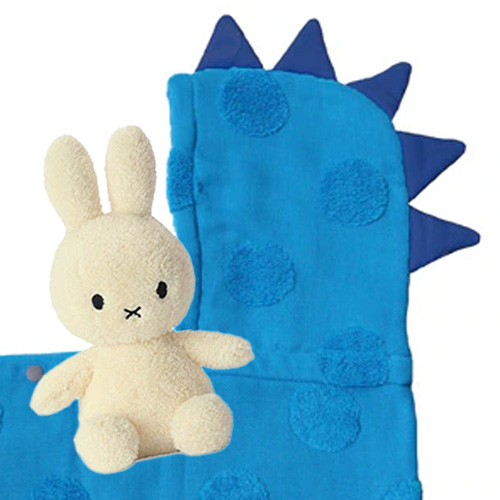 SOF(ソフ)フード付きバスタオル 恐竜+Miffy Terry 23cmぬいぐるみギフトセット | 出産祝い ギフト miffy 男の子 女の子の画像