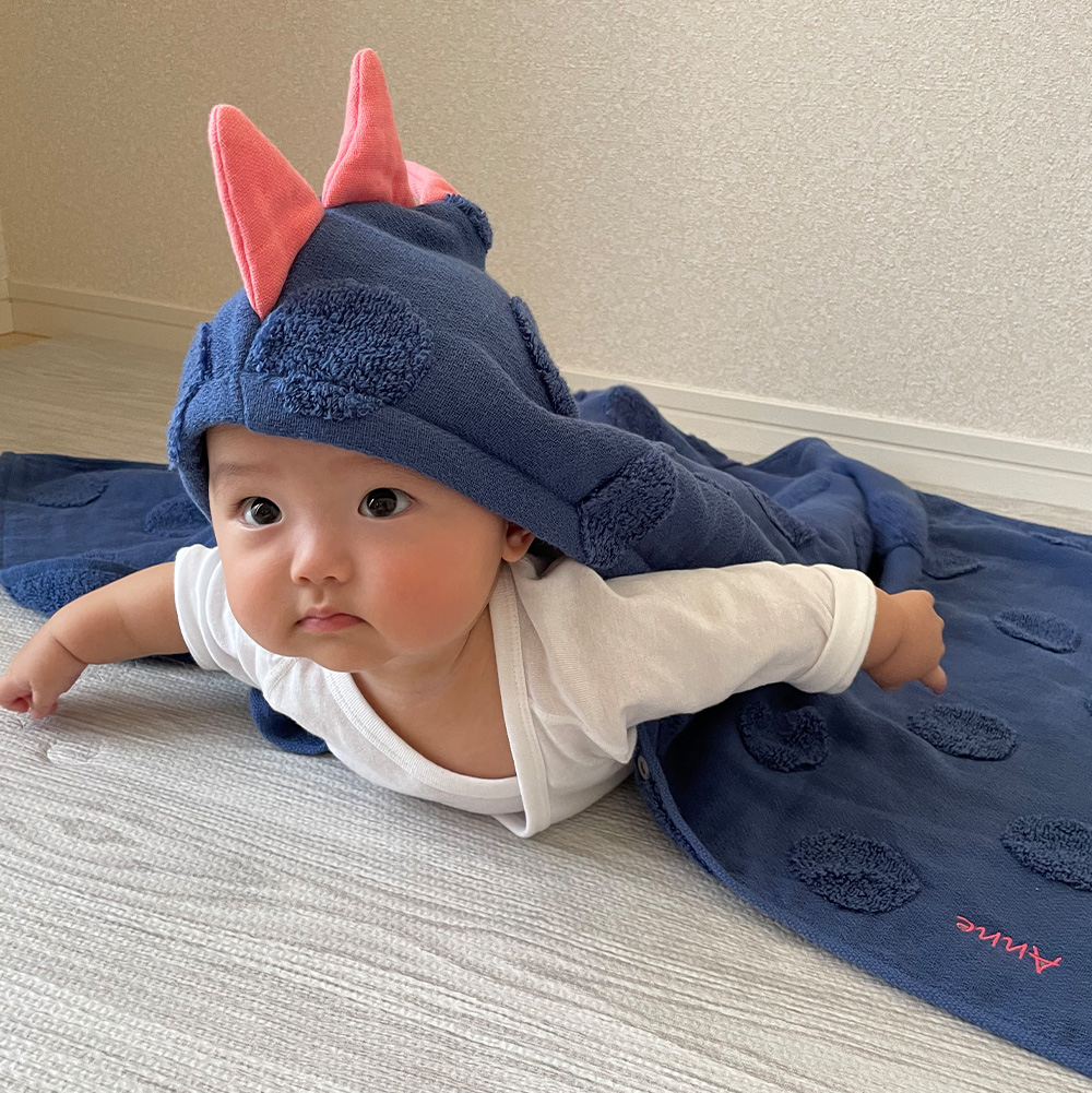 SOF(ソフ)フード付きバスタオル 恐竜+Miffy Terry 23cmぬいぐるみギフトセット | 出産祝い ギフト miffy 男の子 女の子の画像