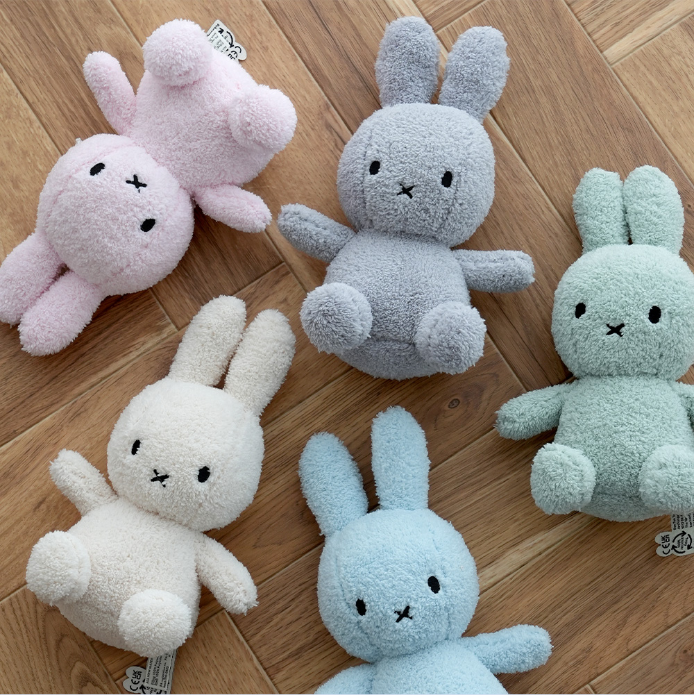 SOF(ソフ)フード付きバスタオル 恐竜+Miffy Terry 23cmぬいぐるみギフトセット | 出産祝い ギフト miffy 男の子 女の子の画像
