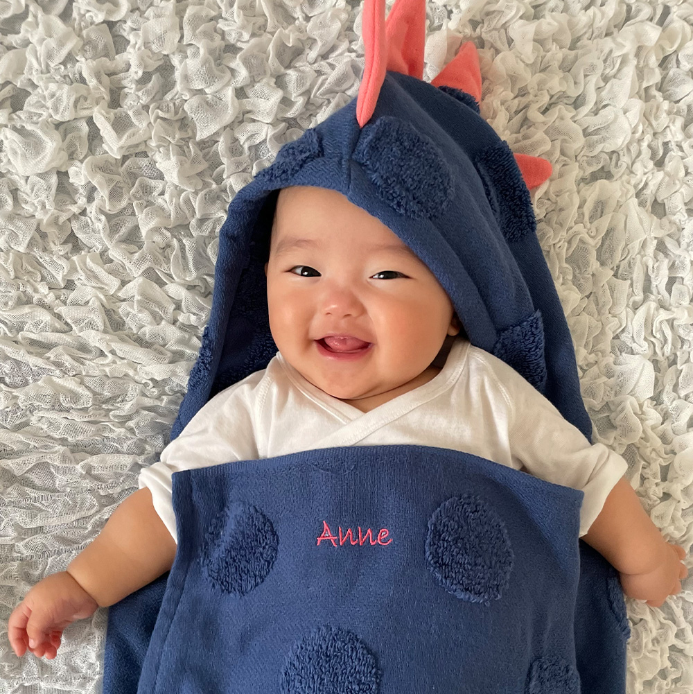 SOF(ソフ)フード付きバスタオル 恐竜+Miffy Terry 23cmぬいぐるみギフトセット | 出産祝い ギフト miffy 男の子 女の子の画像