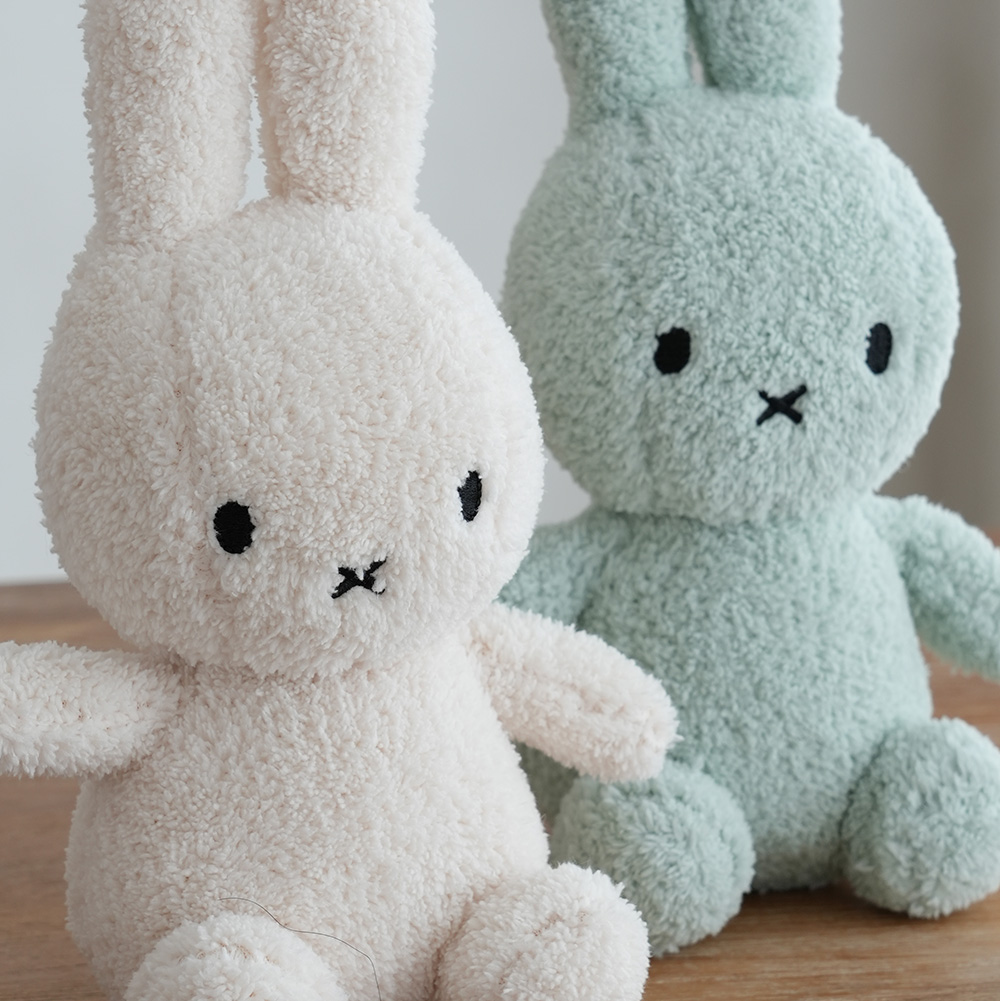 SOF(ソフ)フード付きバスタオル 恐竜+Miffy Terry 23cmぬいぐるみギフトセット | 出産祝い ギフト miffy 男の子 女の子の画像