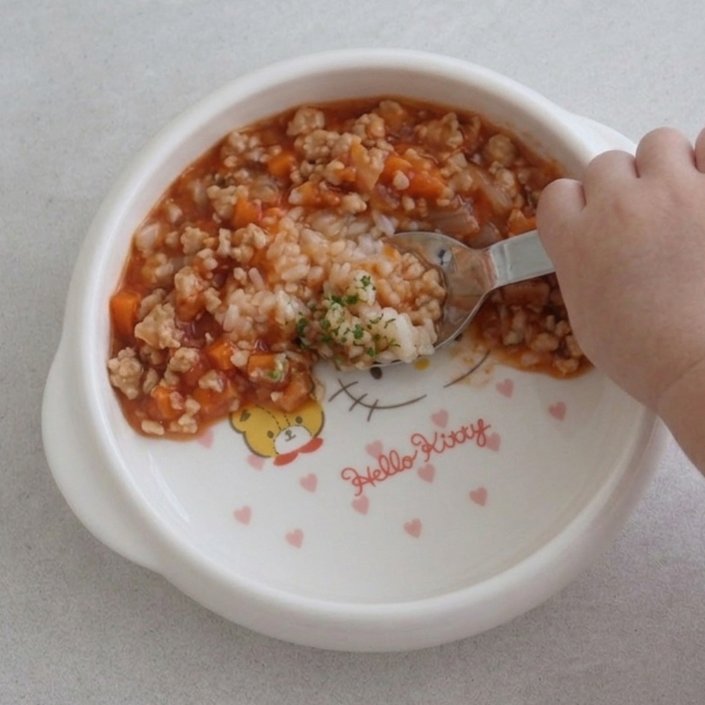 ハローキティ 出産祝い ピンクハート 食器ギフトセット 誕生日 お