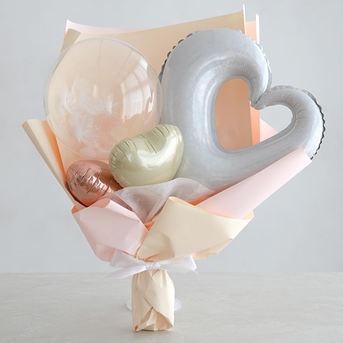 Belle Vie（ベルビー） 卒業式 花束 バルーンブーケ ハートバルーン