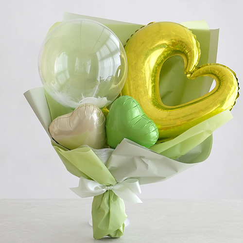 Belle Vie（ベルビー） 卒業式 花束 バルーンブーケ ハートバルーン
