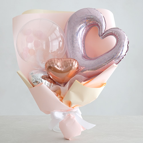 Belle Vie（ベルビー） 卒業式 花束 バルーンブーケ ハートバルーン