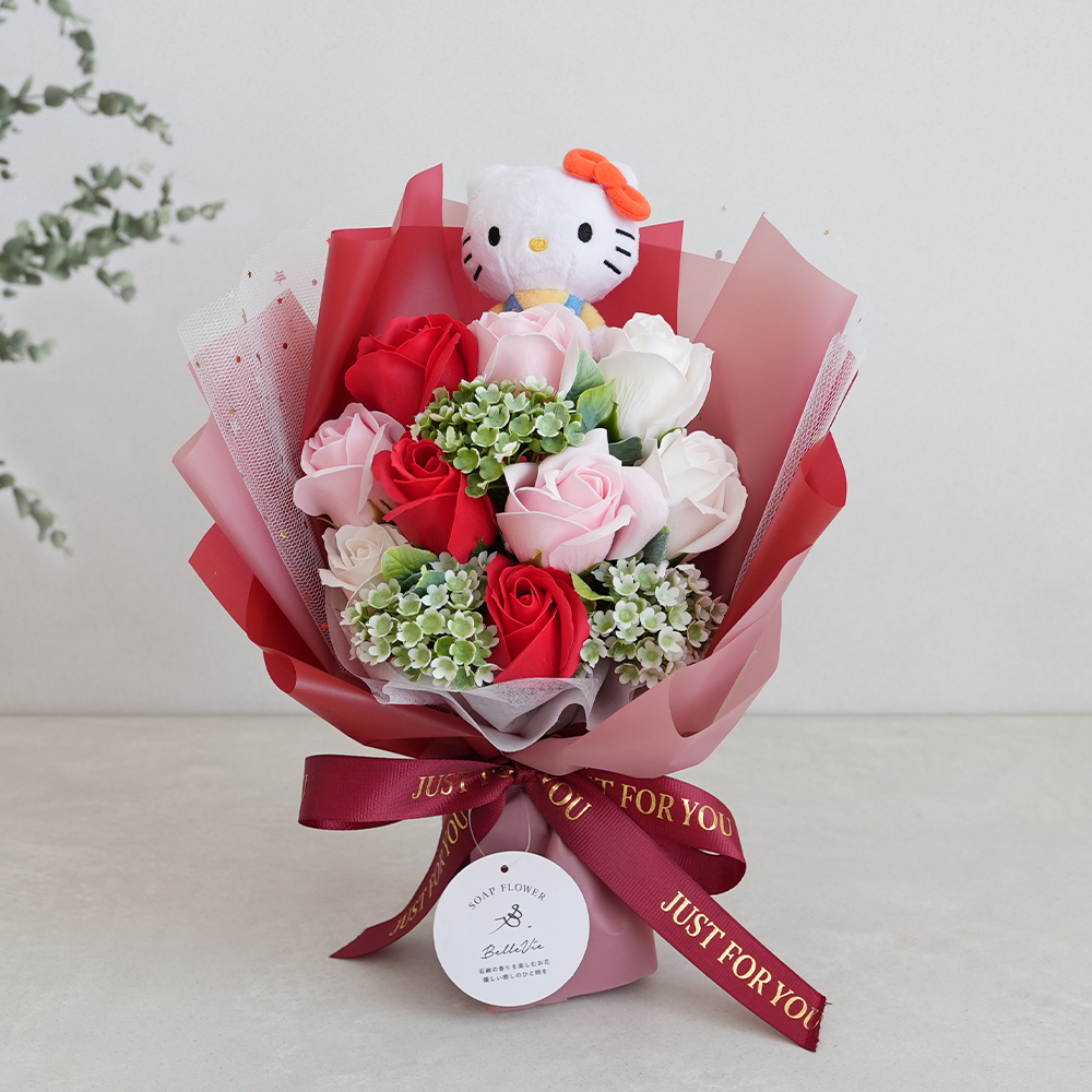 Belle Vie（ベルビー） 卒業式 花束 サンリオキャラクター フローラル