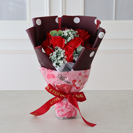 Belle Vie（ベルビー） 卒業式 花束 ディズニープリンセスタオルソープ