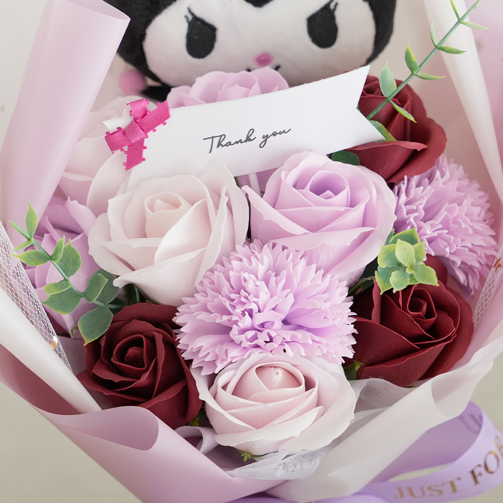 sanrio（サンリオ） 発表会 花束 サンリオエコバッグ ソープフラワー