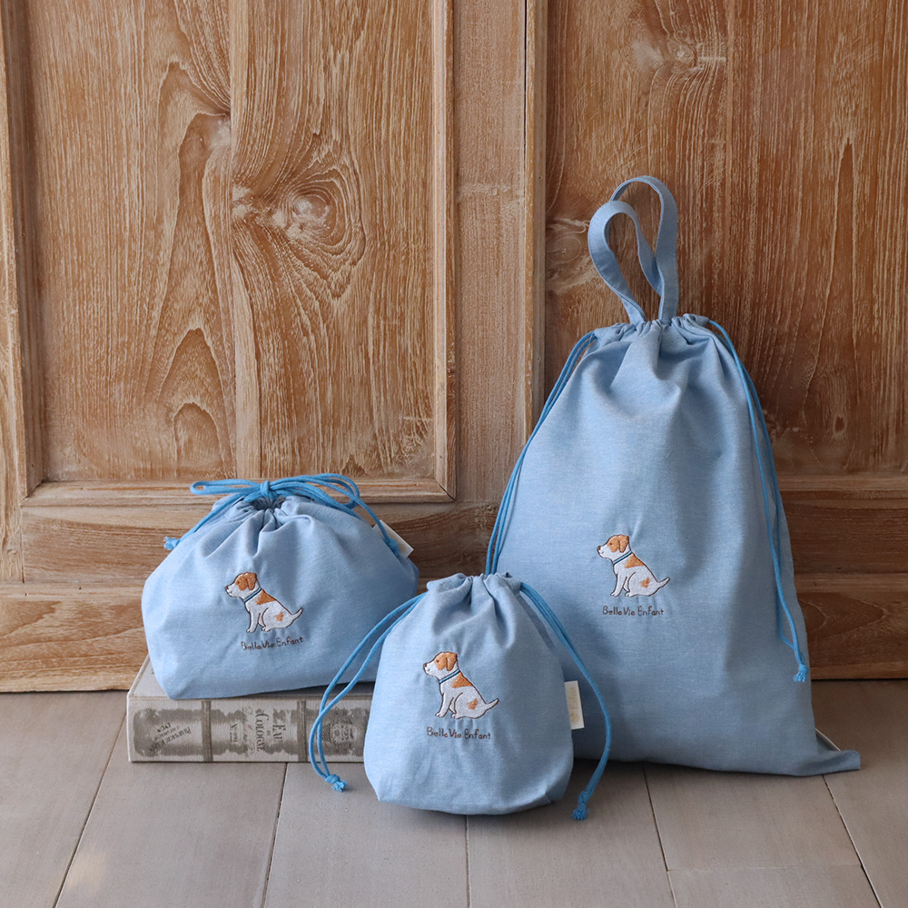 アンファン　CLENM 巾着バッグ ３点セット 