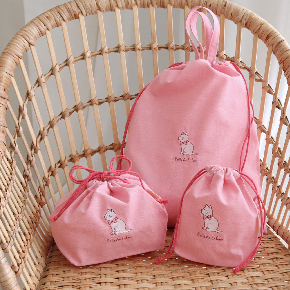 アンファン　CLENM 巾着バッグ ３点セット  