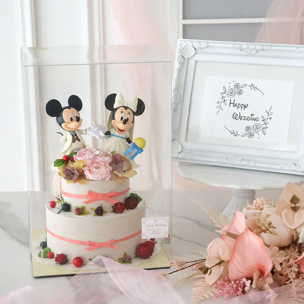 Disney 電報 結婚式 ミッキー＆ミニーウェディングケーキ（専用