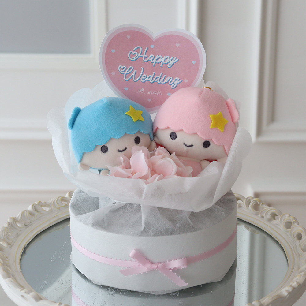 結婚式 電報 サンリオウェディングケーキ ウェディングドール ウィル