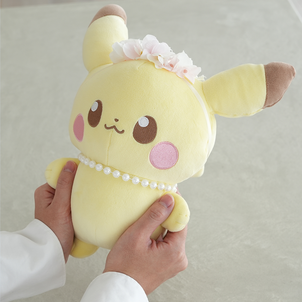 ポケピース ピカチュウ ウェディングドールバスケット Lサイズ