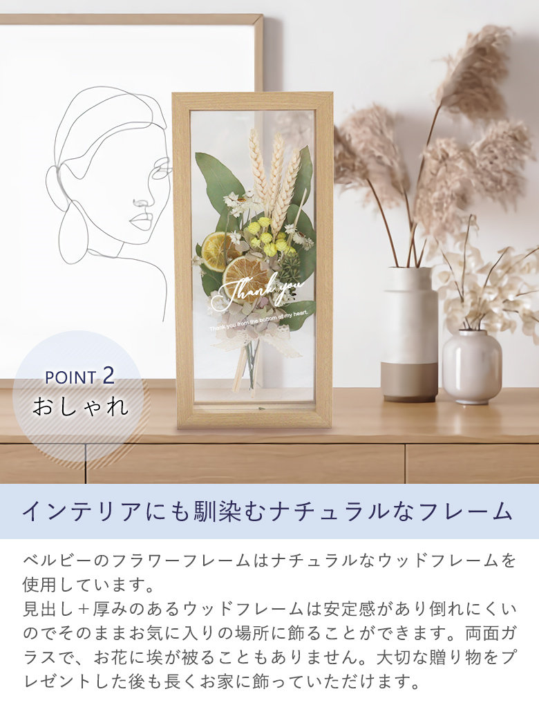 メッセージの入った特別な贈り物