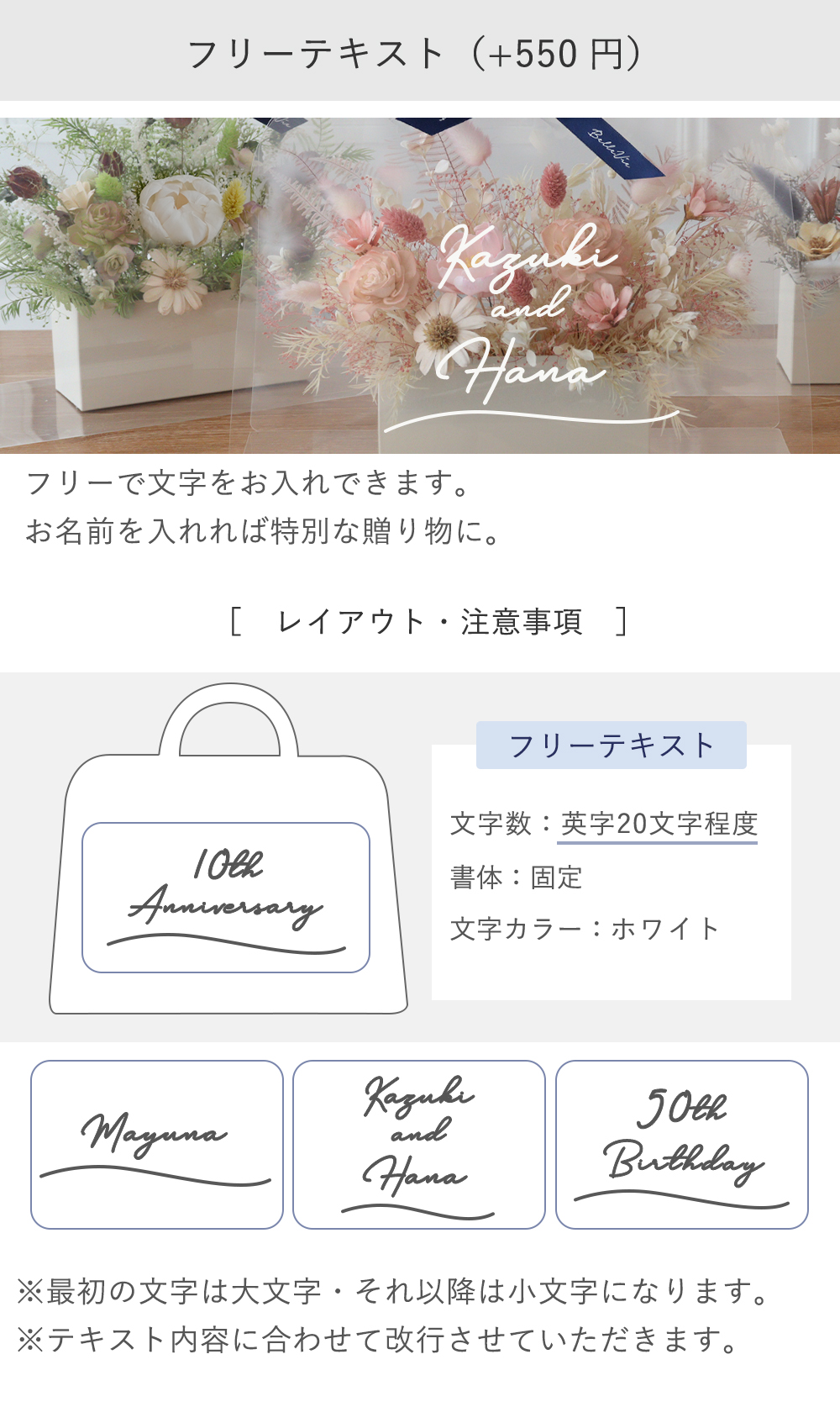 ソラフラワー クリアバッグブーケ